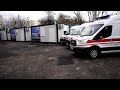На Північній Салтівці встановили модульний центр екстреної медичної допомоги
