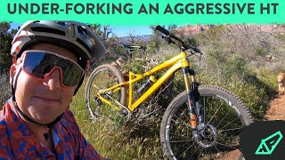 Under-Forking an Enduro Hardtail: Banshee Paradox v3 Goes Full XC - Ride Impressions
