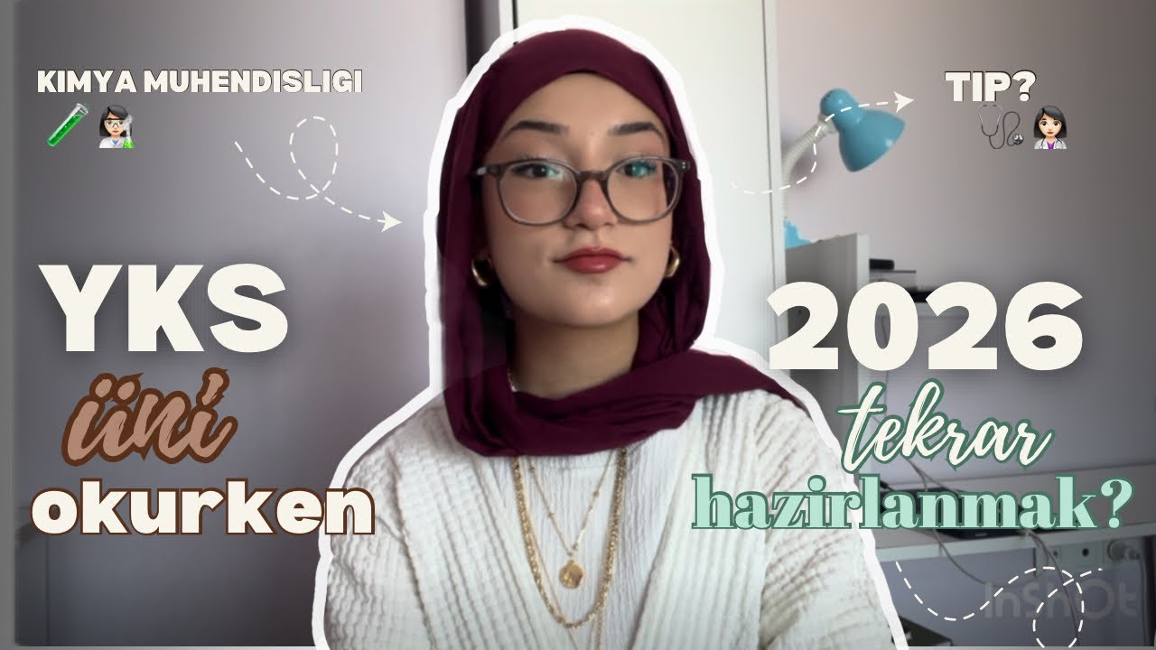 YKS2026 || Üniversitedeyken tekrar yks’ye hazırlanıyorum || mühendislikten tıp’a?