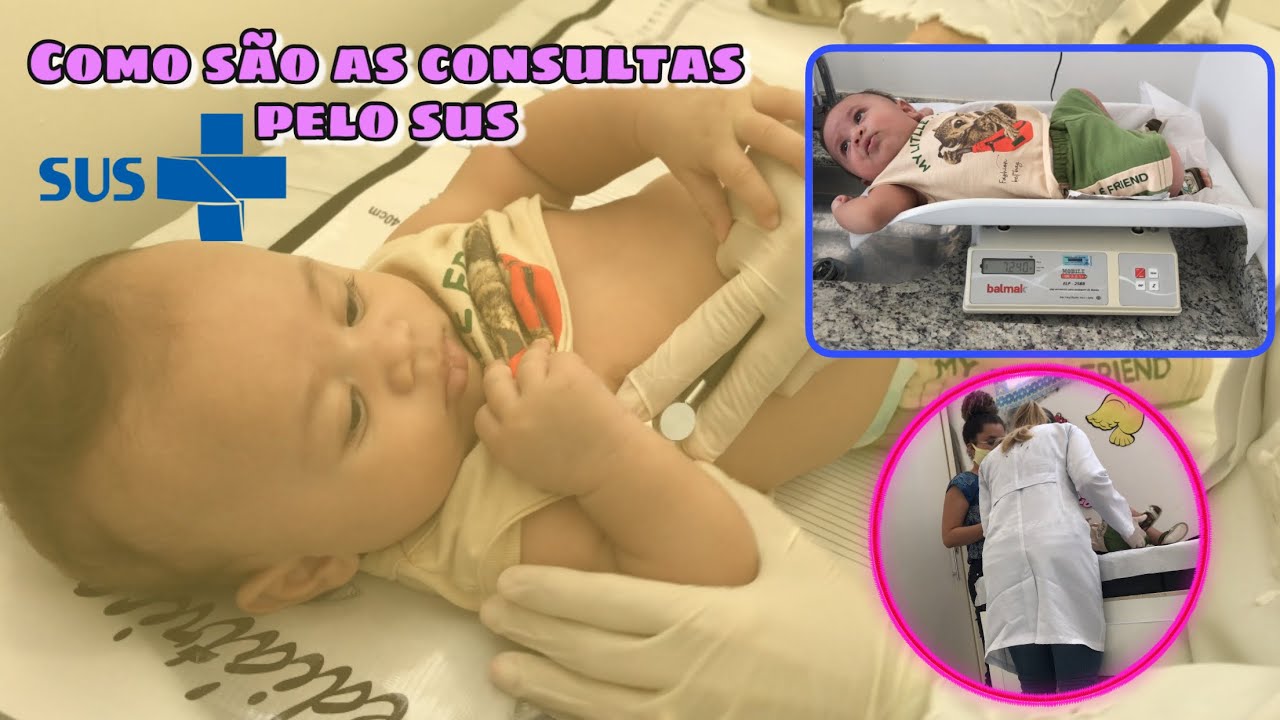 DIA DE CONSULTA DO BEBÊ PELO SUS