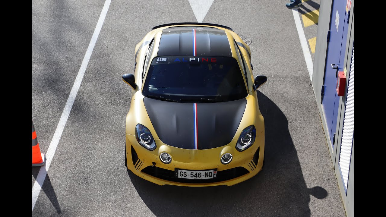 Alpine A110 Best lap Dijon Prenois 1:28,92