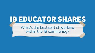 IB Educator Shares | Whats the best part of working within the IB community?
Being part of the IB community is a powerful experience according to French and English-speaking educators in Atlantic Canada. Hear what they appreciate the most.
Learn more at: https://www.ibo.org IB Educator Shares | Whats the best part of working within the IB community?
