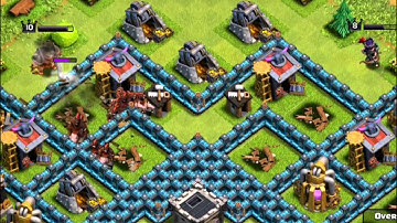 Clash of Clans Master League Raid 1 Million Resources, 4800 Dark Elixir