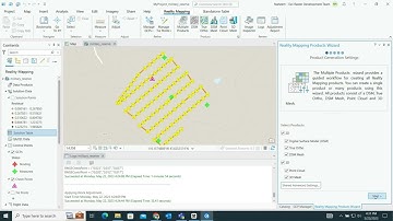 Generating DEM, Orthomosaic and Point Clouds in ArcGIS PRO