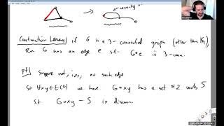 Graph Theory - 3-connectivity (Lecture 11)