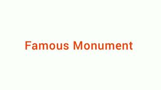 Famous Monuments || Of The World|| Must Watch || Beauty Of World screenshot 4