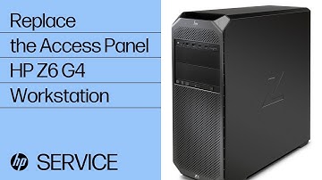 Replace the Access Panel | HP Z6 G4 Workstation | HP