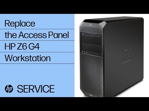 Replace the Access Panel | HP Z6 G4 Workstation | HP