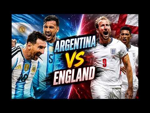 Argentina vs England Highlights | Messi's Argentina To Face Spain In Final | Harry Kane | Bellingham
