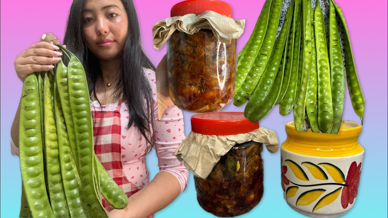 Tangkhul Naga style yongchak pickle recipe (beef pickle) 🔥😋