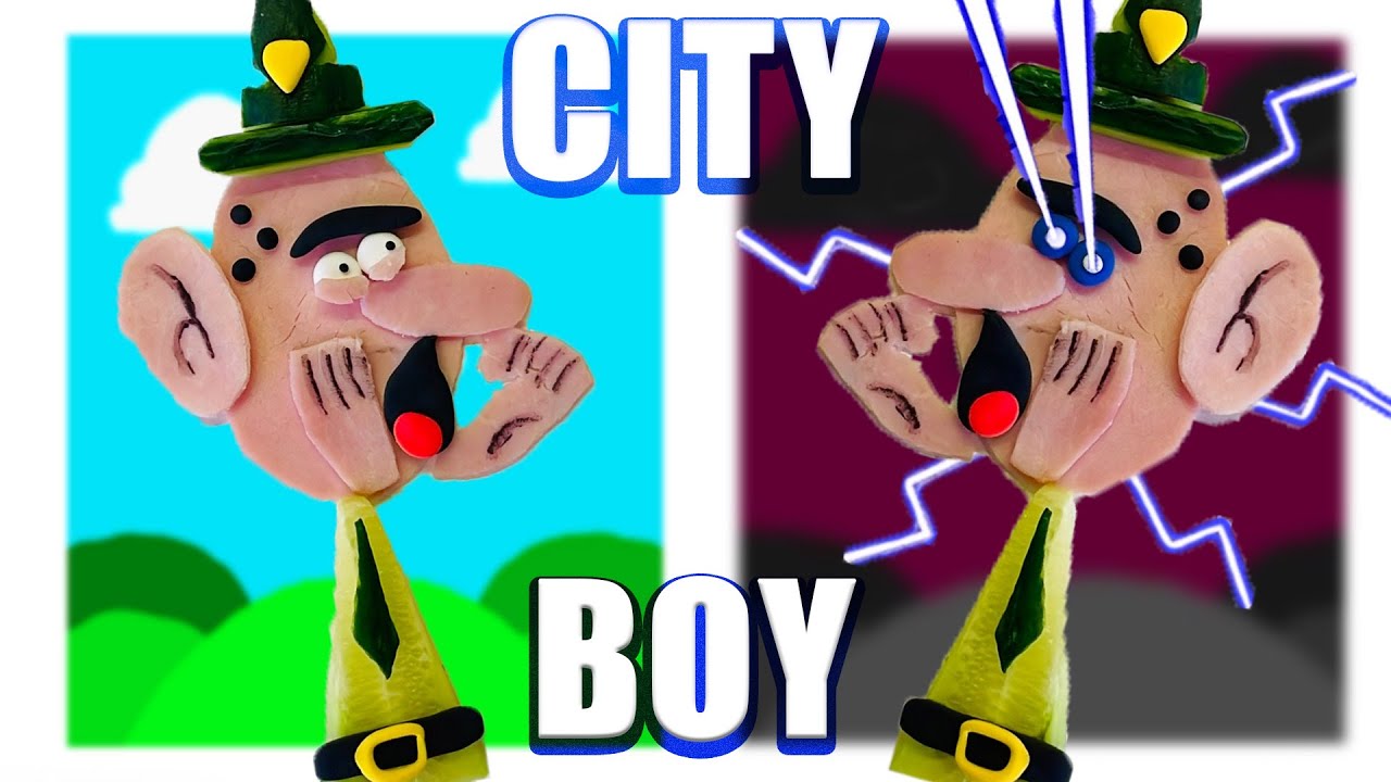 FOOD Incredibox Sprunki OC City Boy (Gravity Falls) Phase 4 ❤ 