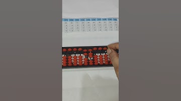 Video 13- Addition on Abacus tool @skillshorts7676 ​