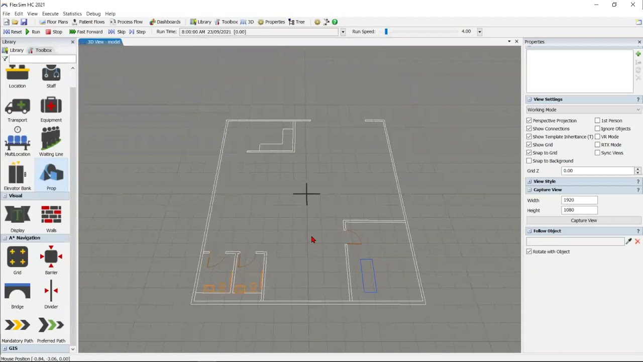 Modelado en FlexSim Healthcare Salud - YouTube