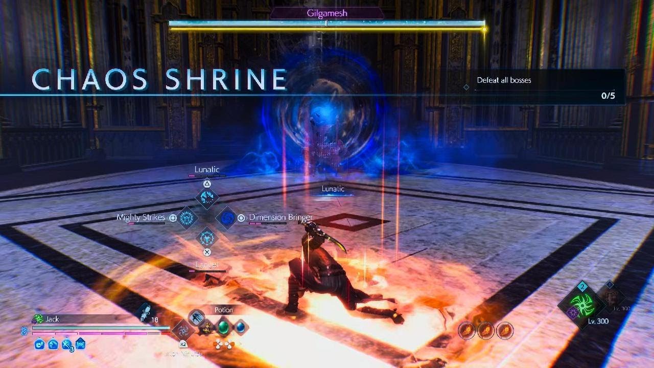 [FF SoP] Rift labyrinth - Null void floor 200 clear