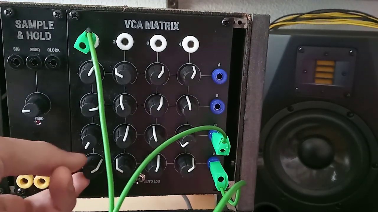 VCA Matrix – 3dPdModular Synthesizer