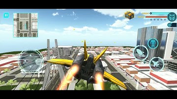 flying police robot game | new robot gamenew robot car game robot car game new update