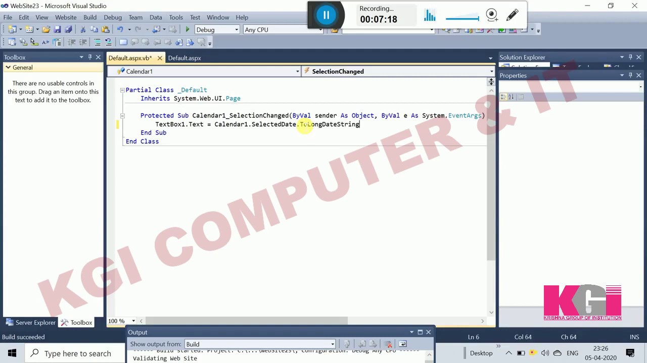 asp-net-calendar-control-youtube
