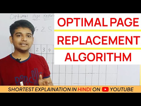 Optimal Page Replacement Algorithm | Operating System | In Hindi