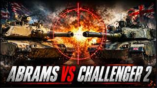 Що буде якщо зійдуться Challenger 2 і Abrams M1A2?
