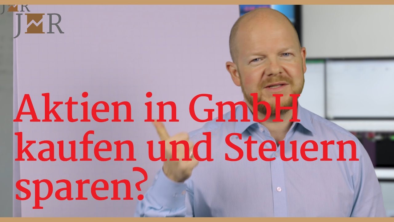 New Aktien in einer GmbH kaufen um Steuern zu sparen? Geht das?