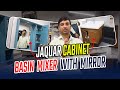 Jaquar Basin Mixer with Cabinet & Mirror - Best Price in Kolkata | 2024 Bathroom Makeover Ideas