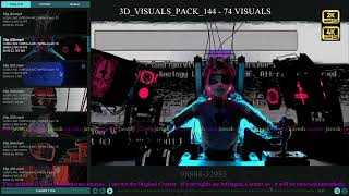 3D Visuals PACK 144 -  74 Visuals