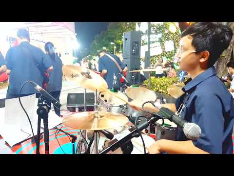 ตีกลอง อยากร้องดังดัง - ปาล์มมี่ Drum Cover by First Linise ราชวินิต
