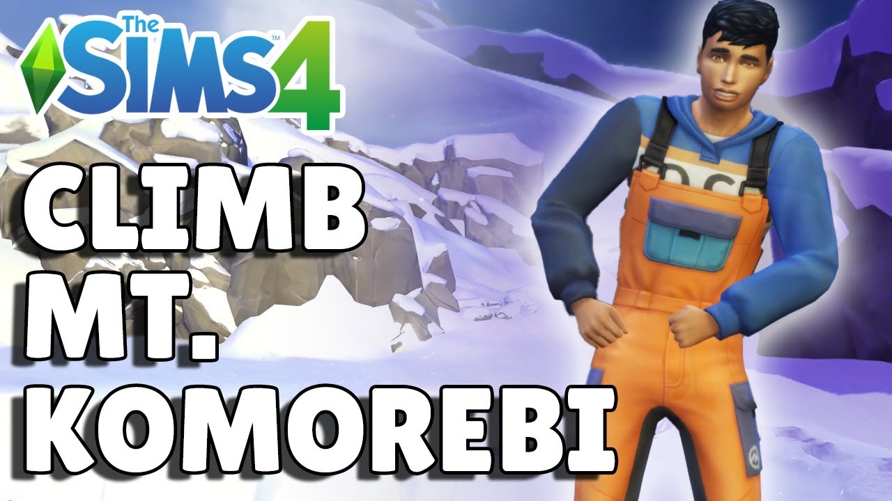 How To Climb Mt. Komorebi [Rock Climbing Skill Guide] The Sims 4