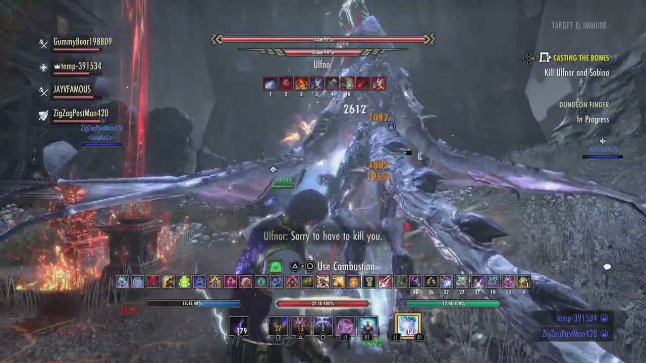 The Elder Scrolls Online Speed Run vet dungeon no death