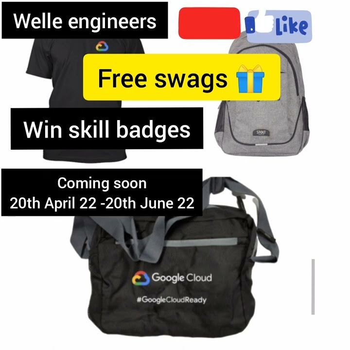 Free swags/Google Facilitator program 🎁/Win Skills badges/Coming soon ...