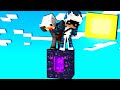 SOPRAVVIVIAMO SU UN SOLO BLOCCO DI PORTALE DEL NETHER - MINECRAFT ITA