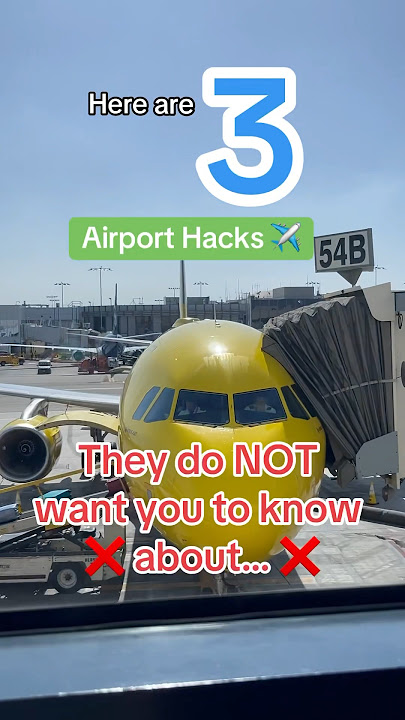 Here are 3 travel hacks airports don’t want you to know about…