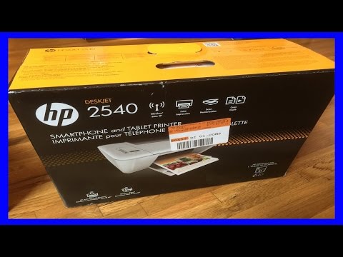 HP Deskjet 2540 Review ★★★ Setting up HP 2540