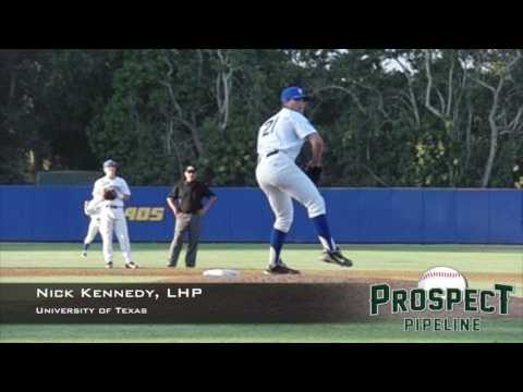 Nick Kennedy, LHP, University of Texas, Pitching Mechanics at 200 FPS