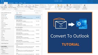 Convert Your Emails Tutorial - MBOX to PST conversion - No manual .PST importing