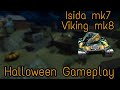 Tanki Online - Halloween Gameplay [72 Kills!!] | Isida MK7 - Viking mk7