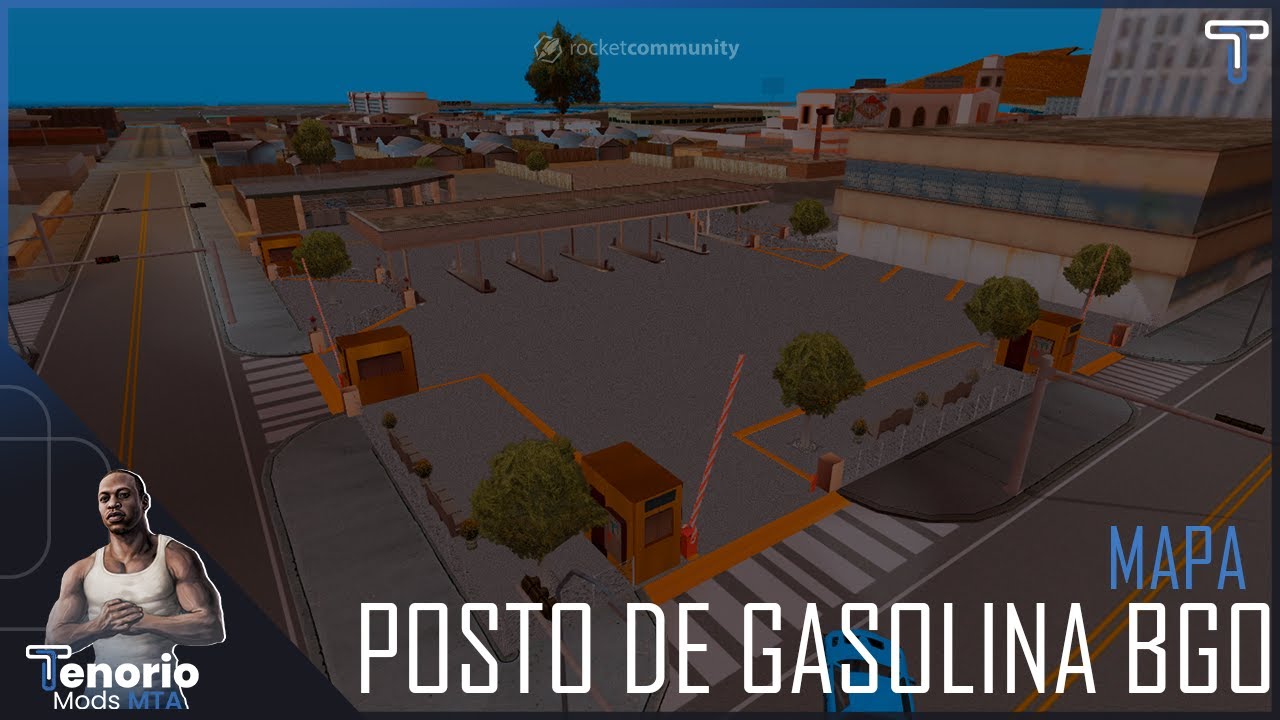 MTA SA | Posto de Gasolina CJ do BGO