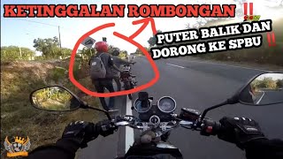 KETINGGALAN ROMBONGAN DI JALUR SUMATRA DAN KEHABISAN BENSIN !!! CERITA JAMNAS RX KING LAMPUNG