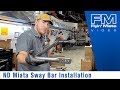 ND MX-5 Flyin' Miata Sway Bar Installation