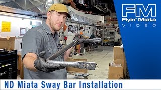 ND MX-5 Flyin' Miata Sway Bar Installation