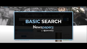 Basic Search on Newspapers.com