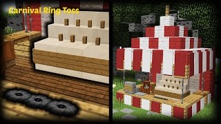 Minecraft - How to make a Carnival Ring toss Game