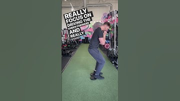 Heel elevated Goblet squat 3/1/0/1 tempo with voiceover