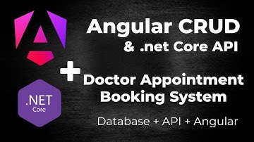 Doctor Appointment Booking App using Angular & .NET API | Full Project
