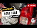 R51 Pathfinder - Rear Brake Light Bulb Replacement