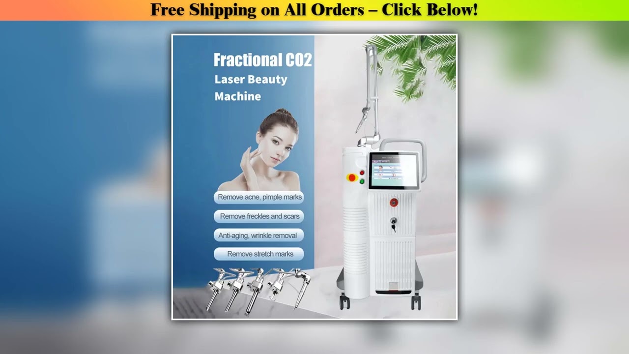 2025 professional fractional co2 laser Treatment Machine 10600nm lase beaut machine aser machine