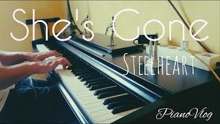 Video thumbnail of "She's gone (Lady) - Steelheart | Piano VLoG"
