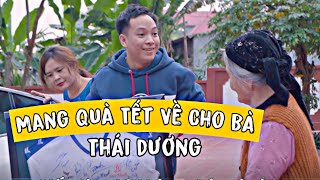 Vlog Tết 1 | Thái Dương Mang Cả Đống Quà Về Quê Ăn Tết sau phim Bố Ơi Chạy Đi