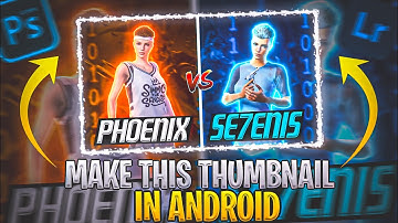 How To Make PUBG/BGMI Thumbnail🔥 • How To Make Thumbnail Like @STAR-Captain• BGMI 1v1 Thumbnail