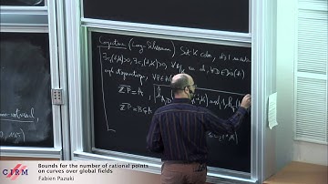 Fabien Pazuki: Bounds for the number of rational points on curves over global fields